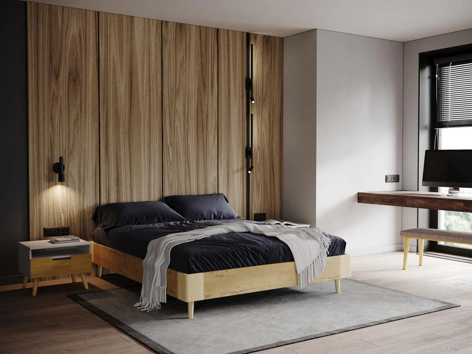 Кровать без изголовья Lagom Base Chips