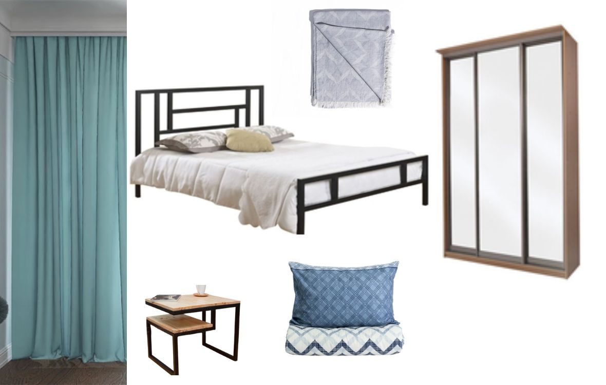 Спальня в постельных тонах. Стиль минимализм на Postelli.ru